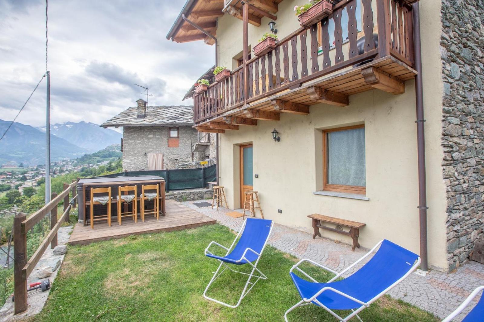 Appartement Casa Alpina - Sarre à Aoste Chambre photo